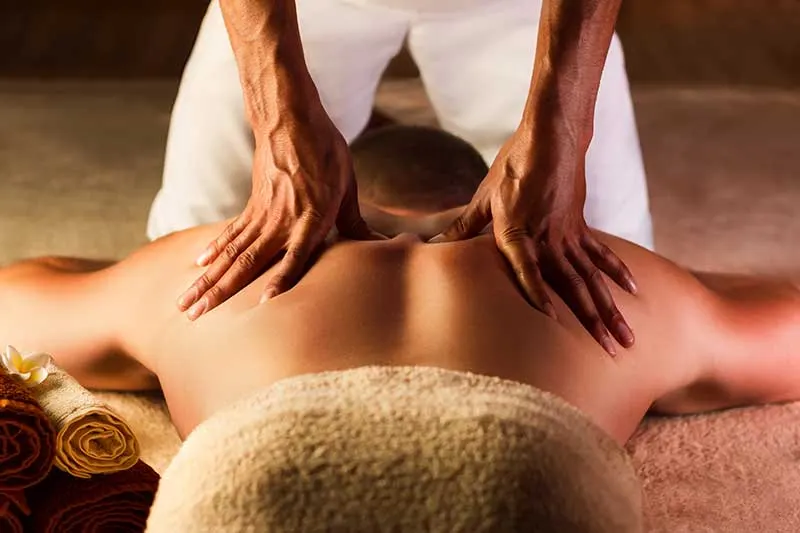 Deep tissue massage at home in Dubai for chronic muscle tension and pain relief